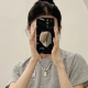 Wave Pattern Geometric Mirror Phone Case