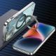 Magnetic Transparent Folding Bracket Phone Case