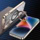 Magnetic Transparent Folding Bracket Phone Case
