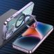 Magnetic Transparent Folding Bracket Phone Case