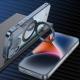 Magnetic Transparent Folding Bracket Phone Case
