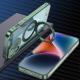 Magnetic Transparent Folding Bracket Phone Case