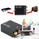 Digital to Analog Audio Converter Adapter Digital Optical Fiber Coaxial RCA Toslink Signal to Analog Audio Converter RCA for DVD