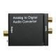 Digital to Analog Audio Converter Adapter Digital Optical Fiber Coaxial RCA Toslink Signal to Analog Audio Converter RCA for DVD