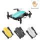 Teeggi T10 Mini Drone With Camera Foldable WiFi FPV RC Quadcopter Headless Mode Altitude Hold VS S9 Micro Pocket Selfie Dron
