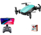 Teeggi T10 Mini Drone With Camera Foldable WiFi FPV RC Quadcopter Headless Mode Altitude Hold VS S9 Micro Pocket Selfie Dron