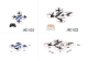 Jinxingda Small Four-axis Remote Control  Mini Remote Control Toy  Stunt Rollover Drone