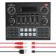 English Version V9 Mobile Phone Live Sound Card Set K Song With Bluetooth Soundcard