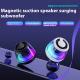 Portable Wireless Sound Ambience Light Bluetooth Magnetic Mini Speaker