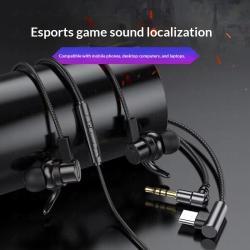 Gaming Headset Esports Sound Positioning Wired With Microphone Universal