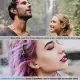 TWS Wireless 5.0 Earbuds IPX4 Touch In-Ear Stereo Earphone Noise Canceling Earpieces 32.8 Ft Transmission Range
