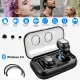 TWS Wireless 5.0 Earbuds IPX4 Touch In-Ear Stereo Earphone Noise Canceling Earpieces 32.8 Ft Transmission Range