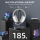 Wireless Bluetooth 24G Triple-mode Wired Lightweight Over-ear Gaming Headset With Microphone