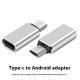 Micro Interface Mobile Phone Lighting To Typec Converter