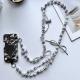 Painted Beads Phone Crossbody Chain