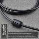 USB Printer Cable Black Pure Copper Square Mouth High Speed 20 Data Wire