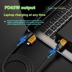 Four-in-one Fast Charge Data Cable Braided Mobile Phone Charging Cable