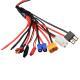 Adapter Cable One Dragged Eight T Head Line Banana Plug Main Line