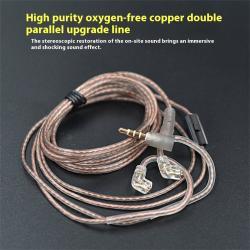 KZ High Purity Oxygen-free Copper Double And Upgrade Cable