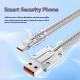TYPE C Silver Data Cable CCC Certification Super Fast Charge 6A