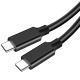 Dual-head Type-C Male-to-male Data Cable Compatible