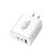Frosted Square Multi-port Mobile Phone Charger