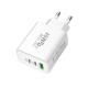 Frosted Square Multi-port Mobile Phone Charger