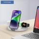 Folding Three-in-one Wireless Charger Vertical Desktop Phone Holder