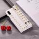Compatible with Apple , Matte nail wrist strap phone case