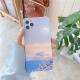 Cherry blossom landscape oil painting stand phone case