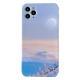 Cherry blossom landscape oil painting stand phone case
