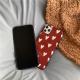 Love glossy phone case