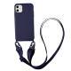 Liquid silicone lanyard phone case