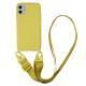 Liquid silicone lanyard phone case