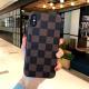 Leather Check Phone Case