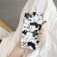 Sketch black and white illustration mobile phone case