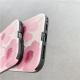 Pink flower phone case