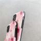 Pink flower phone case
