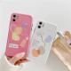 Geometric line cell phone case