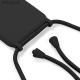 Liquid silicone lanyard phone case