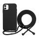 Liquid silicone lanyard phone case