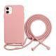 Liquid silicone lanyard phone case