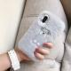 Compatible with Apple , Embroidered plush phone case