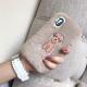 Compatible with Apple , Embroidered plush phone case