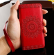 Compatible With  Mandala Flower Leather