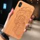 Wooden mobile phone case