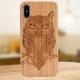 Wooden mobile phone case
