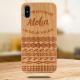 Wooden mobile phone case