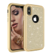 Compatible with Apple, iPhoneX shatter-resistant shell PC+ silicone three-in-one all-inclusive iPhoneX glitter powder cover