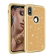 Compatible with Apple, iPhoneX shatter-resistant shell PC+ silicone three-in-one all-inclusive iPhoneX glitter powder cover